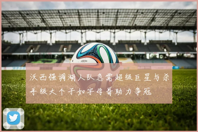 沃西强调湖人队急需超级巨星与杀手级大个子如字母哥助力争冠