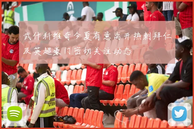 武什科维奇今夏有意离开热刺拜仁及英超豪门密切关注动态